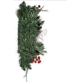 lot 6899 image: Holiday Living 24-in Santa Free Standing Decoration  - Retail $60