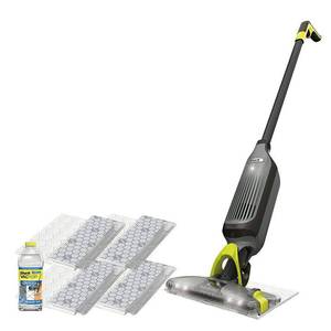 lot 14837 image: Shark VACMOP Pro Cordless Hard Floor Vacuum Mop with Headlights VM252 - Retail $56