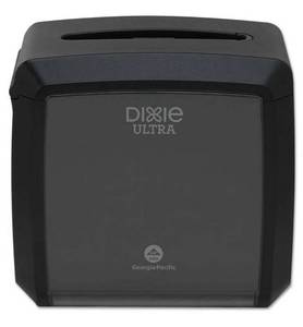 lot 14852 image: Dixie Tabletop Napkin Dispenser, 7.6 x 6.1 x 7.2, Black