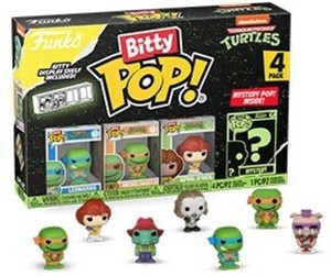 lot 14854 image: Funko - Bitty POP Teenage Mutant Ninja Turtles - Leonardo 4 Pack - Multi Bundle of 3 Different Packs