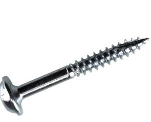 lot 16297 image: Kreg SML-F125-250 Zinc Pocket Screws  1 14 Inch  #7 Fine Thread  Maxi-Loc Head (250 Count)