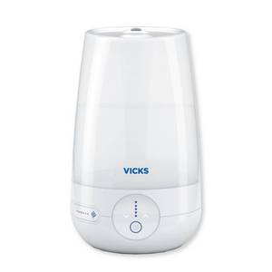 lot 23299 image: Vicks Filter Free Plus Cool Mist Ultrasonic Humidifier - 1.2gal
