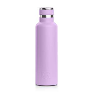 lot 23313 image: RTIC Outdoors 20oz Stainless Steel Journey Water Bottle - Lavender 2 Count