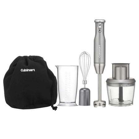 lot 21436 image: Cuisinart Variable Speed Immersion Blender with Food Processor (Missing blending shaft)