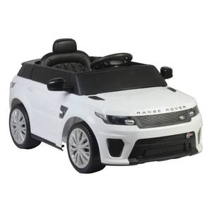 lot 14869 image: Best Ride on Cars 12V Range Rover Powered Ride-On - White Plastic, 3 Years, 55 lbs Capacity - Retail $230