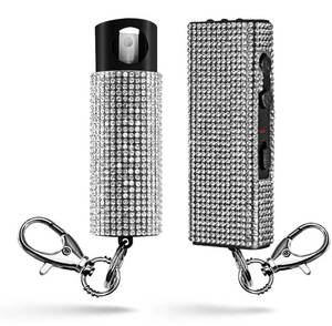 lot 14882 image: Guard Dog Pepper Spray And Stun Gun  Bling It On Combo