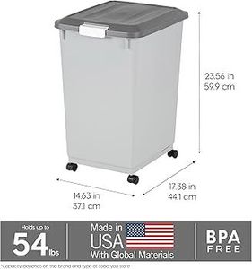 lot 14884 image: IRIS USA Dog Food Container 50 Lbs (See Pics #5 and #6)