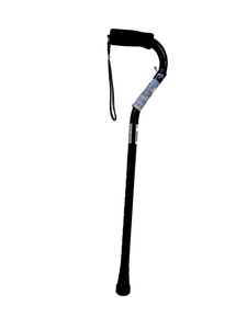 lot 14895 image: Medline Adjustable Offset Cane for Mobility