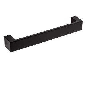 lot 14897 image: Sumner Street Home Hardware Redmond 5-14 Matte Black Bar Pull 5 Pack