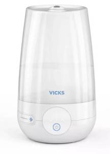 lot 23332 image: Vicks Filter Free Plus Cool Mist Ultrasonic Humidifier - 1.2gal (Not Working)