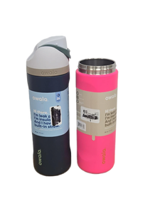 lot 23363 image: Owala Insulated Water Bottles with Built-in Straw (No LidStraw)