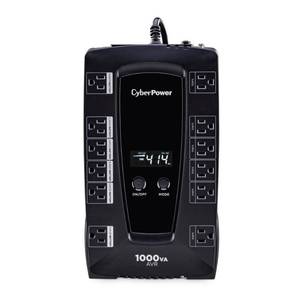lot 30041 image: CyberPower - 1000VA Battery Back-Up System - Black - Retail $140