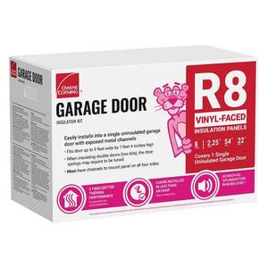 lot 30043 image: Owens Corning Garage Door Insulation Kit 22   X 54   R8 Faced - Retail $178