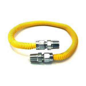 lot 30055 image: 12 in. MIP x 12 in. MIP x 24 in. Gas Connector (12 in. OD) (85,000 BTU)