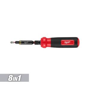 lot 30069 image: 8-IN-1 Multi-Bit Screwdriver w SHOCKWAVE