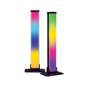 lot 30070 image: Sound Reactive RGBIC LED Light Bars with Remote Control-2 Pack