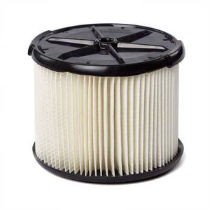 lot 30072 image: 1-Layer Standard Pleated Paper Filter for 3 to 4.5 Gal. RIDGID WetDry Shop Vacuums