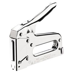 lot 30076 image: Arrow T50 Heavy Duty Manual Staple Gun for Upholstery  Wood  and Crafts  New