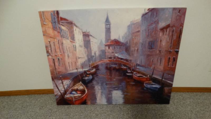 lot 1768 image: Large wall picture.