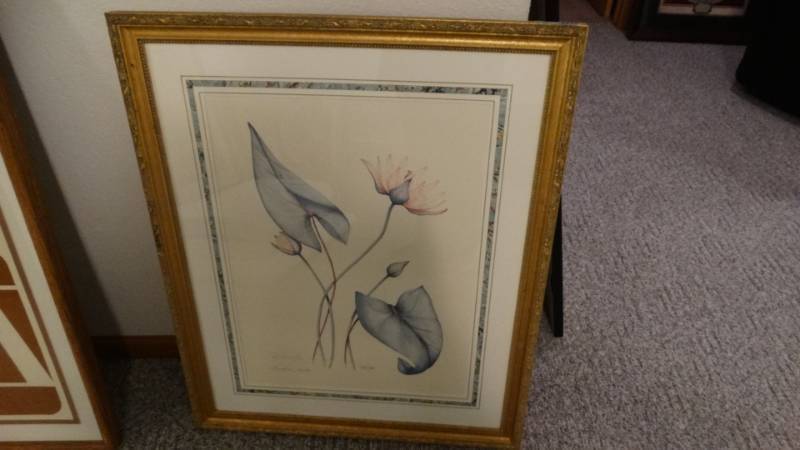 lot 1776 image: Large wall picture.