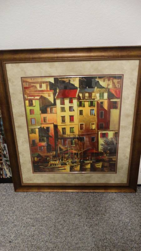 lot 1780 image: Large wall picture.