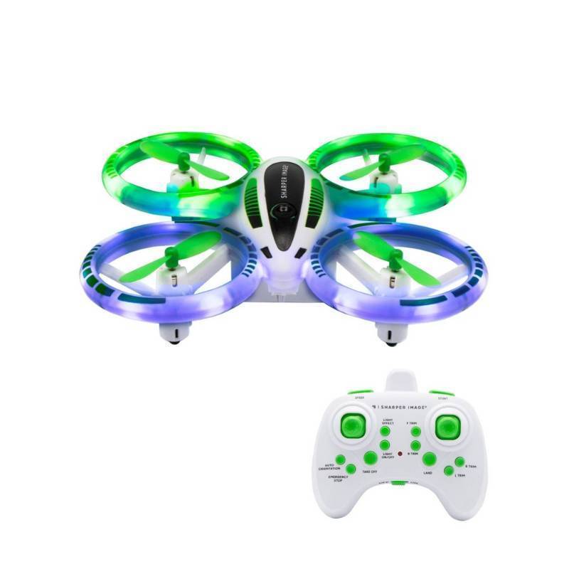 lot 3337 image: FAO Schwarz RC Glow Up Mini Stunt Drone (Missing Cable)