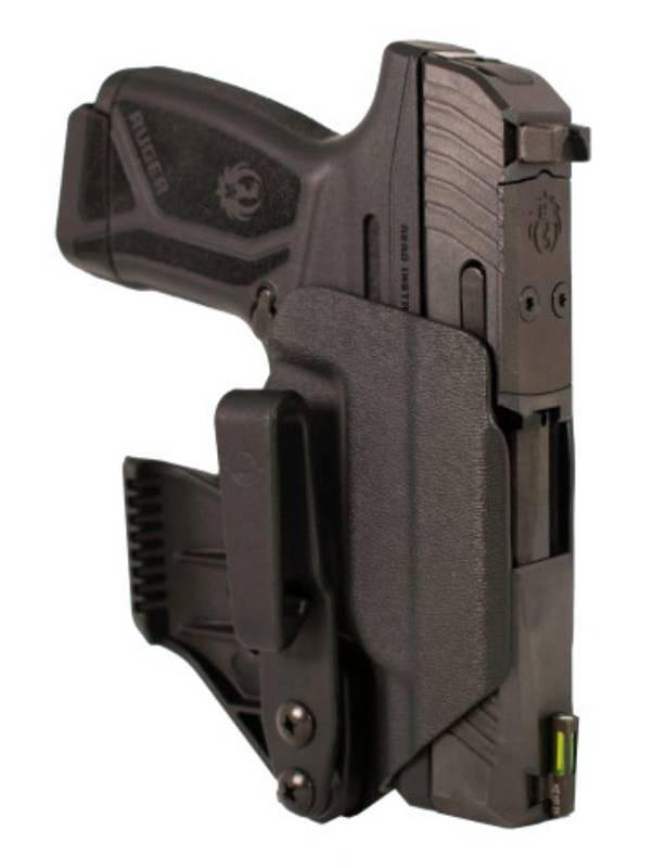 lot 13520 image: Ruger Max 9 - Minimalist Ambidextrous (AIWB) Holster (MISSING SCREWS)
