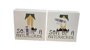 lot 23487 image: 2 Count of Buddy The Elf Christmas Vacation Decor Christmas Holiday Decorations Xmas Holiday Decorations Cute Thanksgiving Xmas Home Office Kitchen Bathroom Decor White Elephant Gifts for Women Men 5 x 5 inches