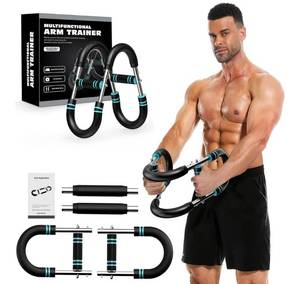 lot 23491 image: Twister Arm Trainer, Adjustable Chest Workout Equipment for Men & Women, Home Gym Strength Trainer, Muscle Builder & Strength Training for Arms, Chest