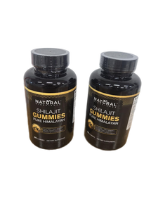 lot 23502 image: 2 Count of Himalayan Shilajit Gummies 800mg - Magnesium, Ashwagandha, Zinc, Fulvic Acid & 85 Trace Minerals, Lab Tested, Pure, Sugar-Free, Extra Strength, High Absorption, for Men, Women, Non-GMO, 30 Gummy Best By 042028