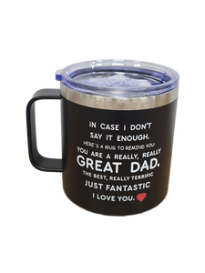 lot 23514 image: Niduilef Gift For Dad- Birthday Gifts For Dads From Daughter, Son, Kids- Birthday Presents for Father, Daddy, Papa, Men -Father Cofee Mug 14 Oz