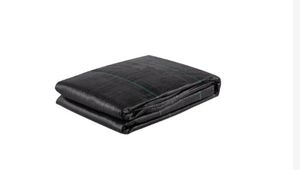 lot 30152 image: VEVOR Geotextile Fabric, 12.5 x 50 ft 3.5oz Woven PP Driveway Drain Cloth with 600lbs Tensile Strength, Heavy Duty Underlayment for Soil Stabilization, Landscaping, Weed Barrier, 12.5FT50FT-3.5OZ, Bla