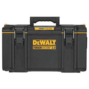 lot 30162 image: DEWALT TOUGH SYSTEM 2.0 LARGE TOOL BOX - Retail $107