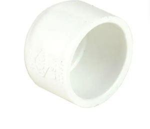 lot 30166 image: Pack of 3 ,5 in. Schedule 40 PVC Slip Cap 5 unit - Retail $240