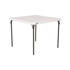 lot 30181 image: Lifetime 37-Inch Square Table (Commercial), 80783 - Retail $100