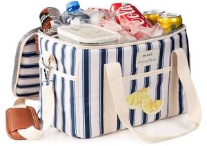 lot 31004 image: Premium Insulated Food Bag  Leakproof Hot & Cold Thermal Tote (15L)