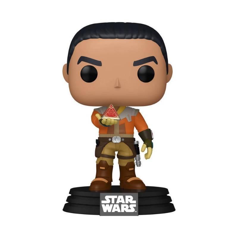 lot 21545 image: Funko POP Star Wars Rebels Ezra Sith Holocron Figure