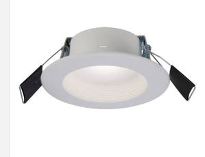 lot 16330 image: RL 4 in. Canless Recessed LED Downlight, 600900lm, 5CCT, D2W, 120V, DM