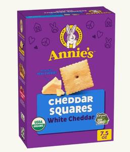 lot 16332 image: Organic White Cheddar Squares