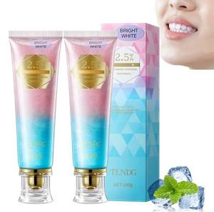 lot 23610 image: 2.5% Niacinamide Whitening Toothpaste for Teeth and Gum Care, Enamel Strengthening & Fluoride Free Formula, 3.53 Oz (2) 4 Count