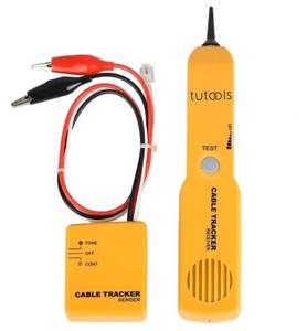 lot 23639 image: Wire Tracker,Cable Finder Tone Generator Probe Tracer,Anti-Interference Multi-Function Finder with RJ11-plug Audio Sender and Probe kit, Network Cable Continuity Tester