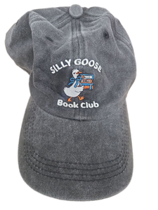 lot 23642 image: Berlune Christmas Book Lovers Gifts Hat for Women, Funny Silly Goose Book Club Cap for Women Men Bookish Gifts, Adjustable Washed Cap Embroidered Baseball for Readers Bookish Club Christmas Party Gift