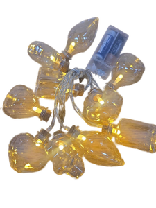 lot 23649 image: Willinglong 5 ft Christmas Wizard Party LED Potion Bottles Lights Strings Include 10 Plastic Wizards Fairy Mini Jar for halloween Medieval party Xmas Christmas Decoration Gifts(Assorted Style)