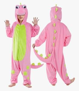 lot 23668 image: ROC PARTY T-Rex Dinosaur Costume Hoodie Dress for Girls 4 to 10 Years - Cute Dino Outfit with Hood for Halloween & Parties Medium