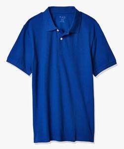 lot 23675 image: The Childrens Place Boys Uniform Performance Polo Size 12-18 months