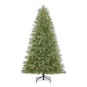 lot 30251 image: 7.5 ft. Jackson Noble Fir LED Pre-Lit Artificial Christmas Tree T23 - Retail $200