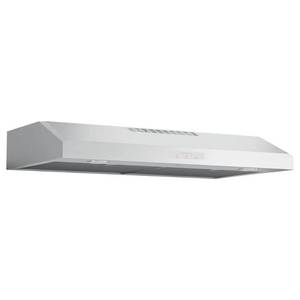 lot 30255 image: GE Profile - 36 inches - Convertible - Under cabinet Range Hood - Stainless Steel - Retail $559