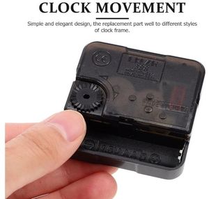 lot 31132 image: ARTIBETTER 2Pcs Quartz Clock Mechanisms Replacement with Long Shaft Silent Battery Operated Clock Movements for Wall and Desk Clocks with Silicone Wall Plate Cover