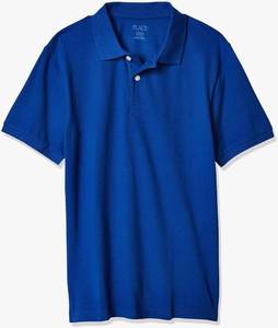 lot 31146 image: The Childrens Place Boys Uniform Performance Polo 12-18 Months