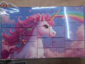 lot 16341 image: Unicorn and Rainbows Advent Calendar